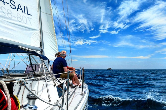 Private Sailing on Beautiful Lake Michigan - Navy Pier, Chicago - Navy Pier from the lake side