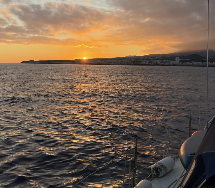 Private Sailing Sunset Tour PDL - The Return Sail to Ponta Delgada