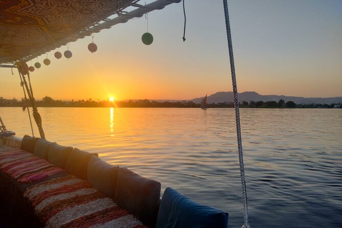 Private Sailing Traditional Egyptian Boat in Luxor - A quiet hour between Luxor’s big sights