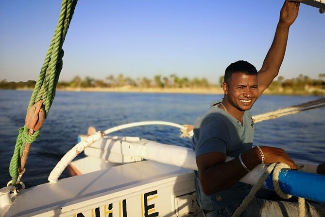 Private Sailing Traditional Egyptian Boat in Luxor - A traditional boat with a personal feel