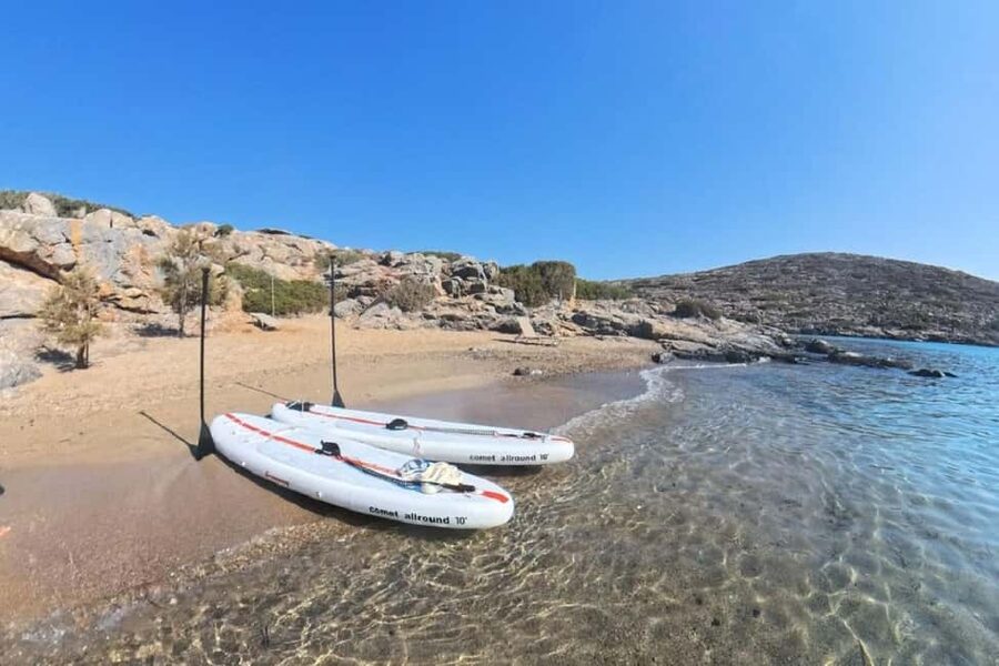 Private Sailing Trip from Heraklion to Dia with meal & SUP - Two hours around Dia