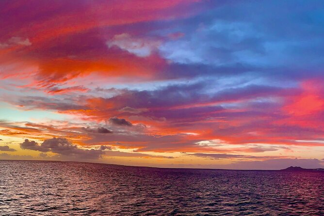 Private Sunset Dinner Cruise in Bonaire w/ Sailing & Snorkeling - Sunset photos and dinner from 5:45 to 7:00