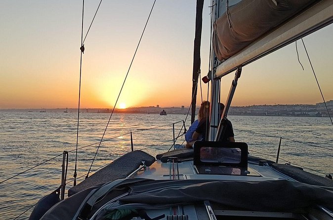 Private Sunset Sailboat Experience in Lisbon - Sailing beneath the 25 de April Bridge