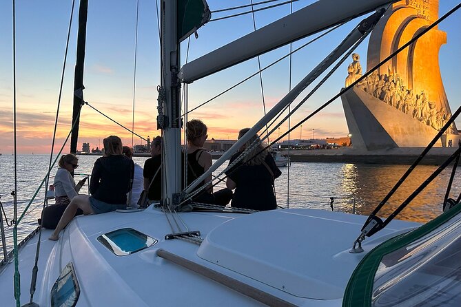 Private Sunset Sailing Boat Tour in Lisbon - Under the 25 de Abril Bridge