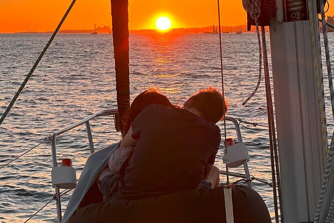 Private Sunset Sailing Boat Tour in Lisbon - Praça do Comércio from the Tagus