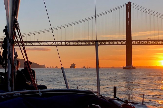 Private Sunset Sailing cruise from Lisbon - Champagne, music, and a slower start