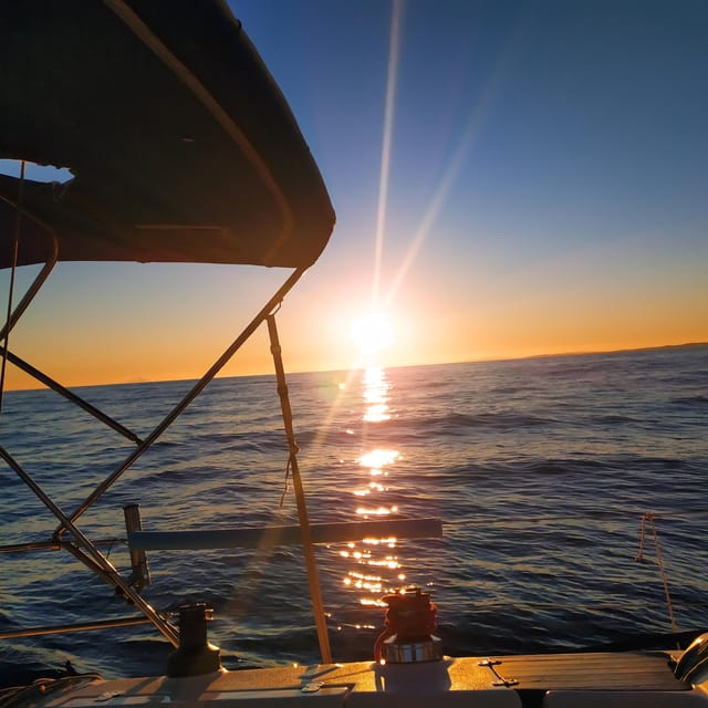 Private Sunset Sailing Trip - A possible Mediterranean swim stop