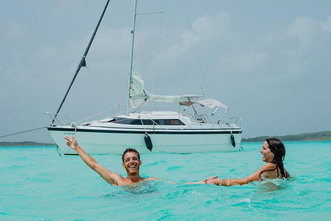 Private Tour: Bacalar Lagoon Tour Sailboat or Pontoon Adventure - A Private Guide and a Ship-Safe Return