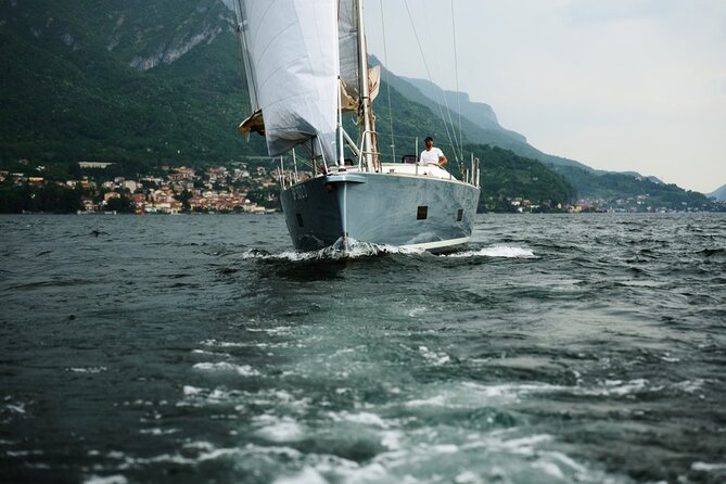 Private Tour by Modern Sailboat Lake Como with Aperitif - Piona and Santa Maria Rezzonico: the quieter reaches