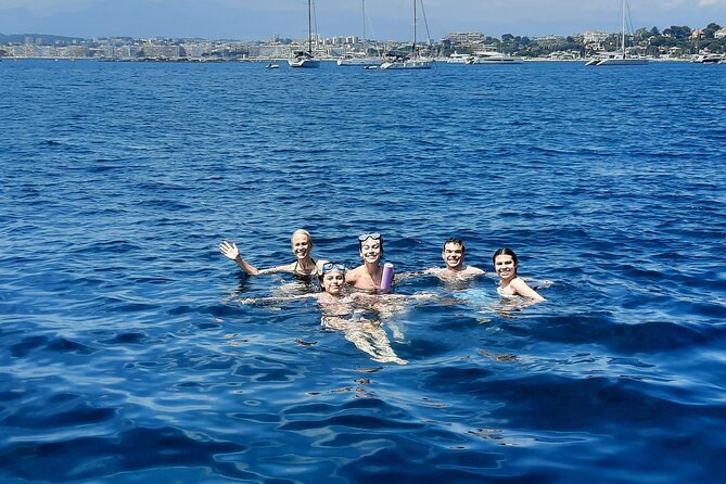 Private tour on a sailboat Swim and stand up paddle Antibes cape - Swimming, snorkeling, and paddleboarding