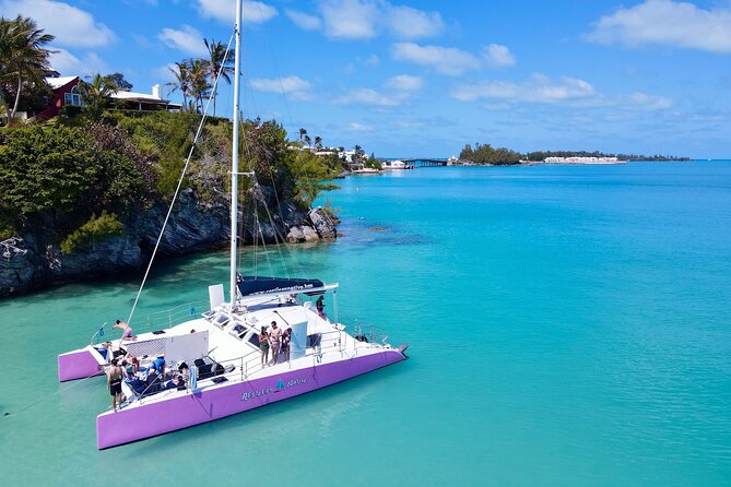 Restless Native Catamaran Sail and Snorkel Tour - The first hour: Bermuda stories from the water