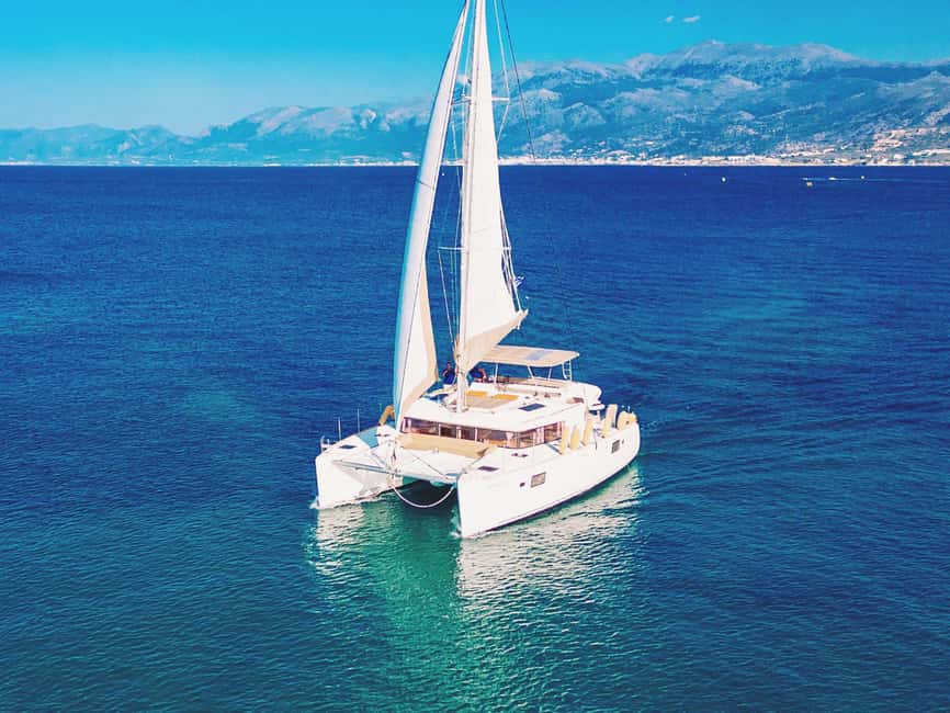 Rethymno: Sailing Catamaran Cruise with Meal & Drinks - The long stop near Georgioupoli