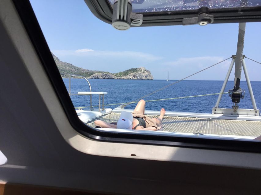 Rhodes: Sailing Catamaran Day Cruise with food and drinks - Key points to know before you sail