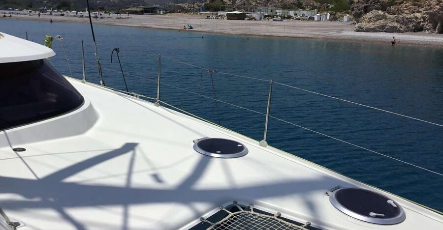 Rhodes: Sailing Catamaran Day Cruise with food and drinks - What the $1,850 price really means