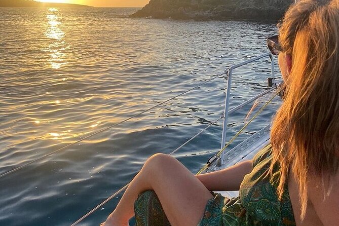 Romantic Luxury Sunset sailing - Leaving Heraklion beneath Rocca a Mare