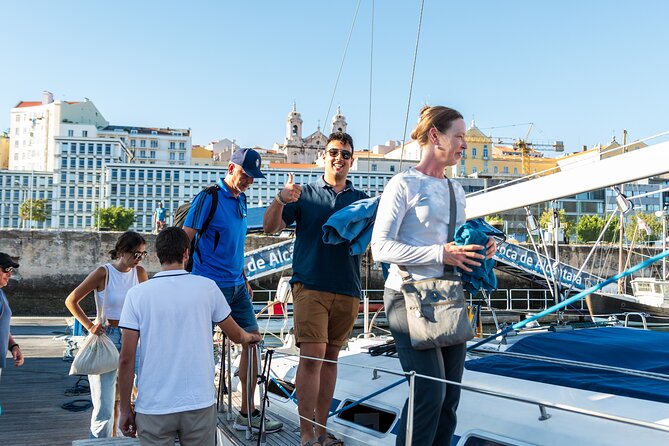 Romantic Private Sailboat in Lisbon for couples - Belém Tower from the river