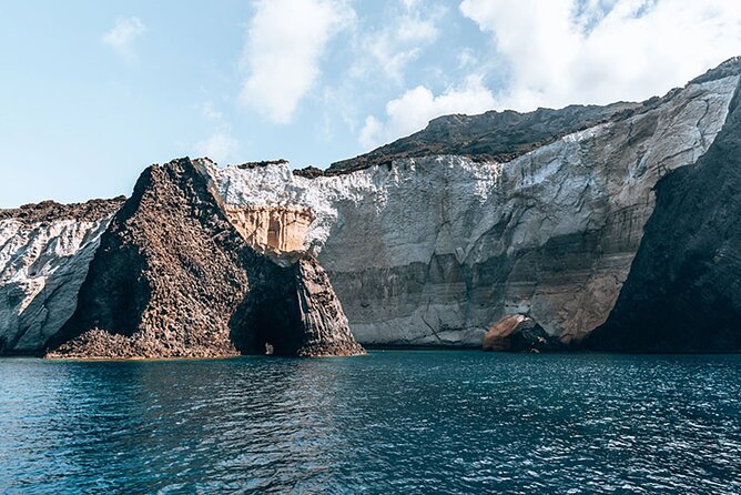 Round of Milos and Poliegos Sailing boat snorkelling cruise - The sulfur mines show another side of Milos