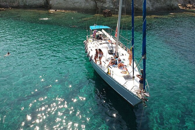 Round of Milos and Poliegos Sailing boat snorkelling cruise - Kalogries offers a quiet first swim