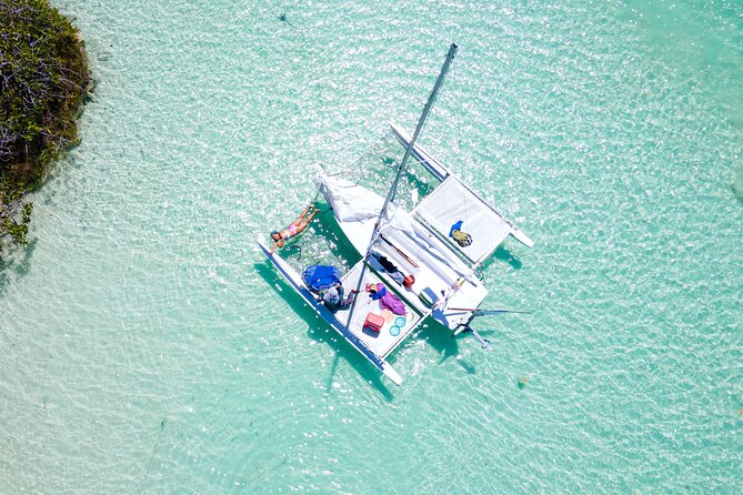 Sail 4hr in the most SECRET Spot of Bacalar and Beach Club. - Why this four-hour sail feels different