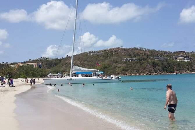 Sail and Snorkel at Cades Reef - Sailing south along Antigua’s coast