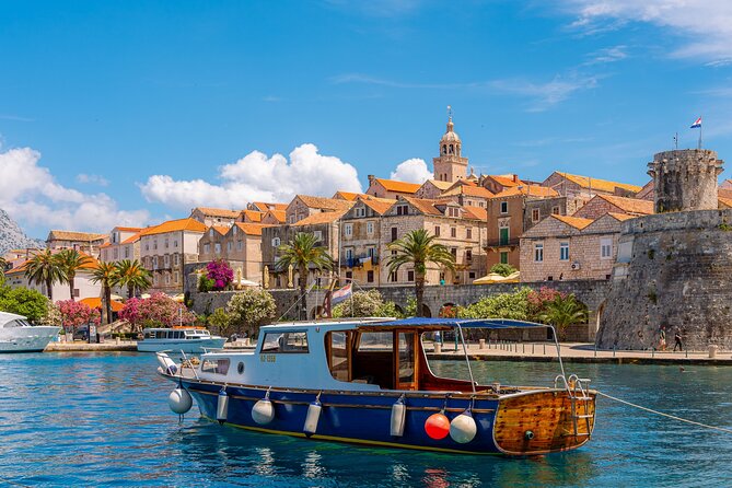 Sail Away - Korčula Archipelago Cruise, Swim and Snorkel - Stupe: a short swim stop among tiny islands