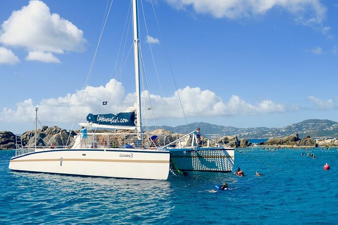 Sail Away on your Private 55-foot Catamaran Charter - From Yacht Haven Grande to Buck Island