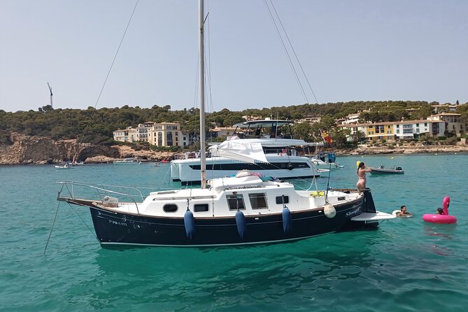 Sail boat day charter tour mallorca yacht llaut tradicional boat - Setting Sail From Palma in a Traditional Llaut