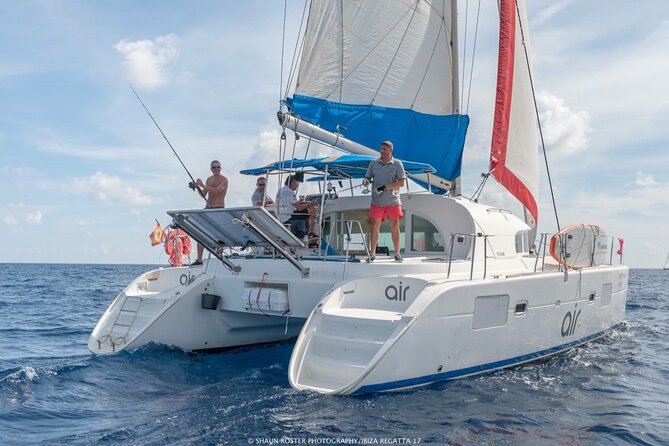 Sail Ibiza Formentera enjoy a swim in paradisiacal coves - What this Ibiza catamaran trip is really like