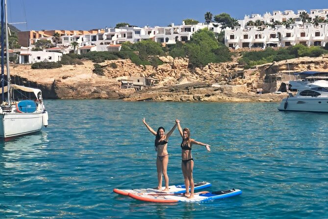 Sail Ibiza Formentera enjoy a swim in paradisiacal coves - SEspalmador: two hours in clear water
