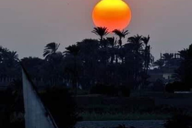 Sail into Splendor: Luxor's Majestic Motor Boat Adventures - Karnak, Banana Island, and the limits of the route