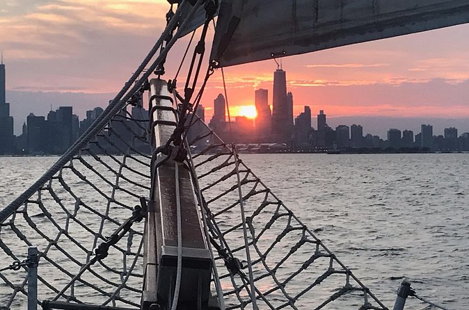 Sail on Tall Ship Windy, join us for our "Chicago Skyline Sail" - Helping With the Sails and Meeting the Crew