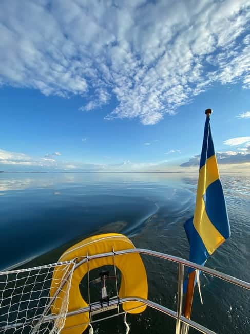 Sail & See -Private sailing Tour with Swimming & Sightseeing - Sailing toward Drottningholm Palace