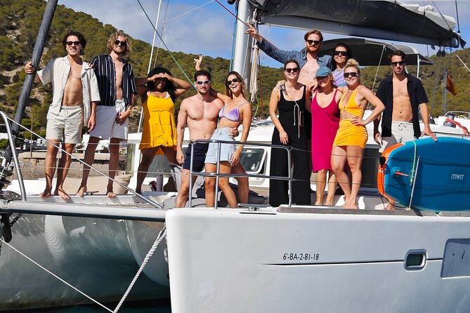 Sail to Formentera with Catamaran Cruise Tour - Platja de Ses Illetes and the lunch decision