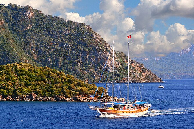 Sail Turkey: Gulet cruise Fethiye to Olympos - Day two: Kalkan breakfast and an afternoon in Kas
