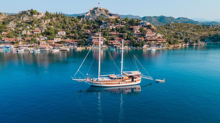 Sail Turkey: Gulet Cruise Olympos to Fethiye - Day two: a free morning in Kas