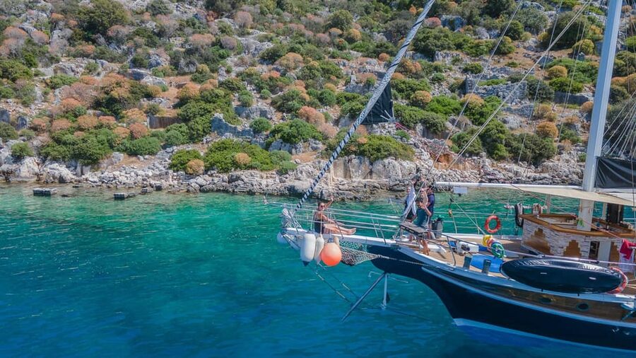 Sail Turkey: Gulet Cruises for Mixed Age Groups - Day 7: The final swim and return to Fethiye