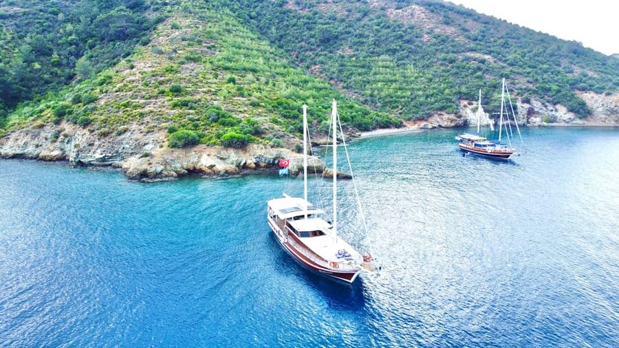 Sail Turkey: Olympos to Fethiye Gulet Cruise - Day three: Butterfly Valley and Oludeniz