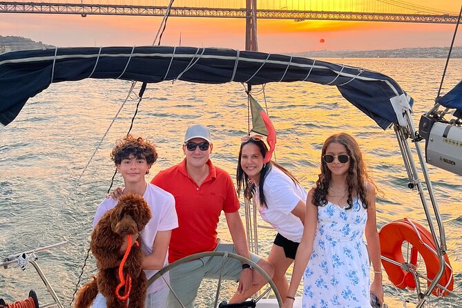 Sailboat Excursion along the Magnificent Tagus River - Sunset, a drink, and the mood on board