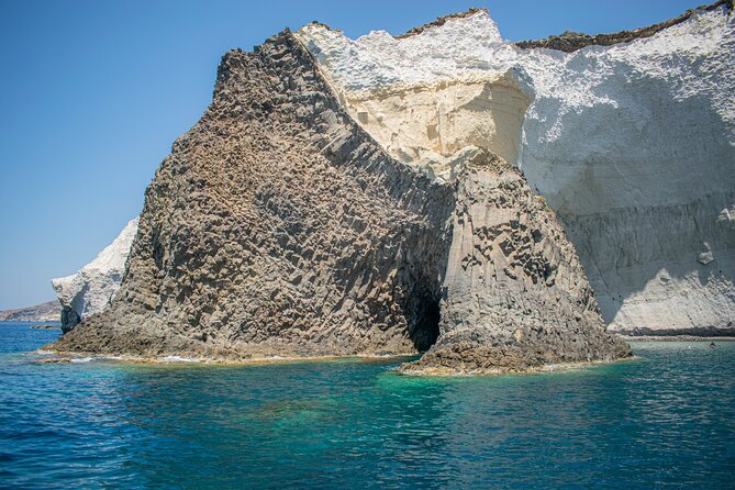 Sailboat Full Day Tour in Kleftiko and Blue Lagoon with Lunch - Theiorychia and Milos’ sulfur-mining past