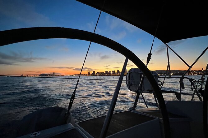 Sailboat ride for private groups in Barcelona - Pont del Petroli and Badalona’s open-water views