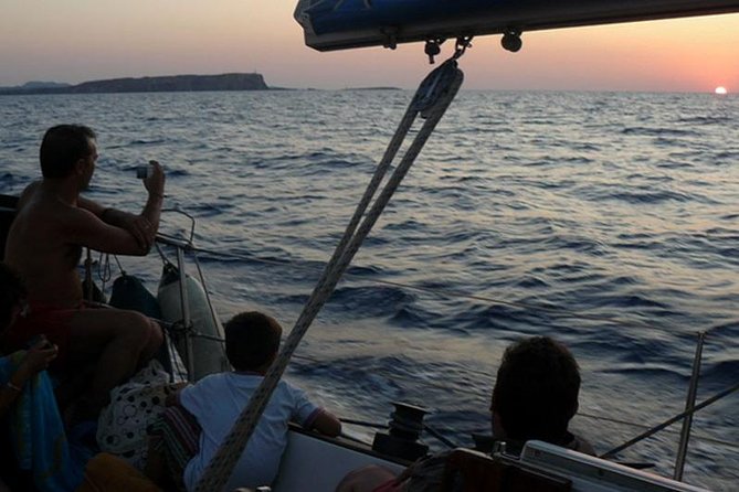 Sailboat Sunset Tour from Fornells, Menorca - A possible swim at Cala Tusqueta