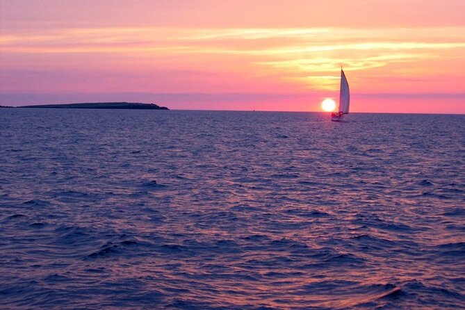 Sailboat Sunset Tour from Fornells, Menorca - Sailing into the open sea for sunset