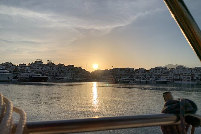Sailing Adventure: Sailing, Dolphins and Relaxation with Drinks - Leaving Puerto Banús by sailboat