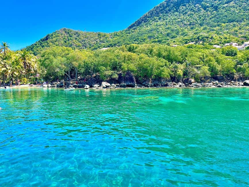 Sailing and Snorkeling Day Tour to Les Saintes - Terre-de-Haut and the first water stop