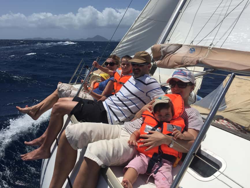 Sailing and Snorkeling Day Tour to Les Saintes - The return sail and the end of the day