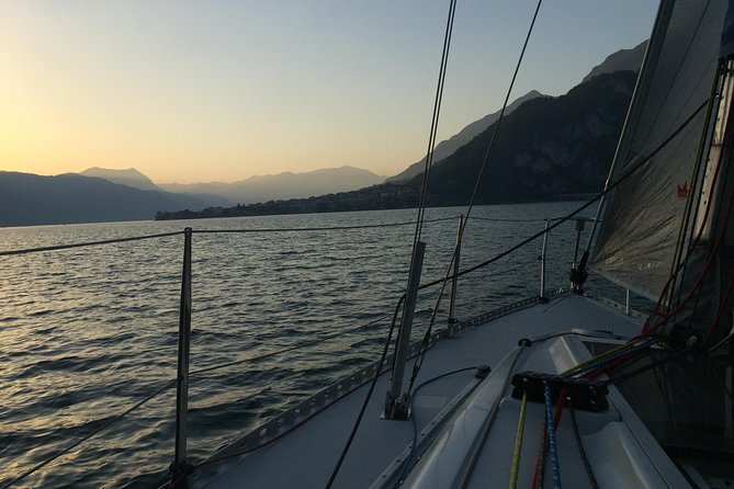 Sailing at Sunset on Lake Como: How to escape from daily routine - The route from Malgrate toward Lecco