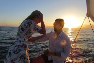 Sailing Boat-always private-always by sail-search for dolphins