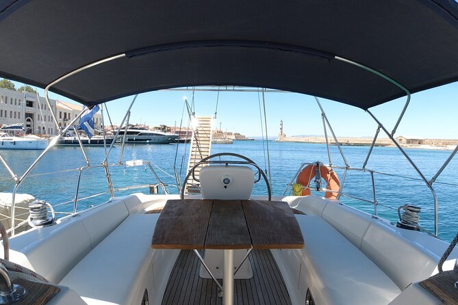 Sailing Cruises Chania - Cretan snacks, lunch, and the open bar