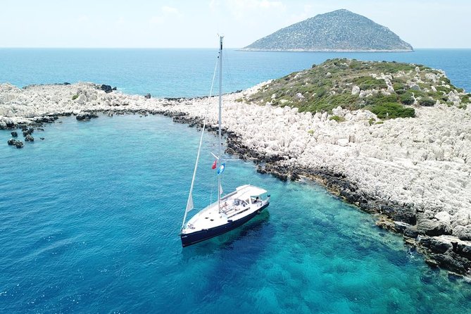 Sailing Day Tour with skipper and private chef in Kas Islands - Inönü Bay, where lunch becomes the main event
