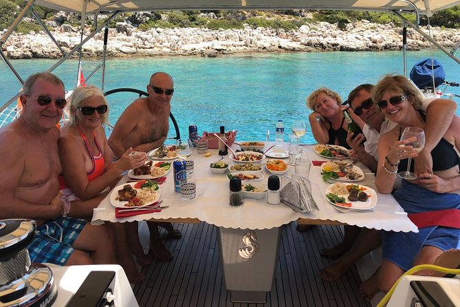 Sailing Day Tour with skipper and private chef in Kas Islands - What the $1,448 group price really buys